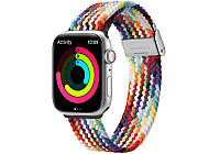 Ремешок для смарт-часов Dux Ducis Strap (Mixture II Version) для Apple Watch SE/8/7/6/5/4/3/2/1 (41мм/40мм/38мм) Rainbow