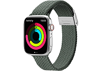 Ремешок для смарт-часов Dux Ducis Strap (Mixture II Version) для Apple Watch Ultra/SE/8/7/6/5/4/3/2/1 (49мм/45мм/44мм/42мм) Olive Green