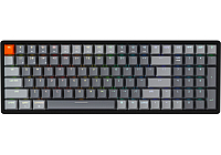 Беспроводная клавиатура Keychron K4 Black (RGB, ABS+Alum, Gateron G pro Red Switch)