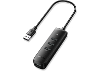 USB-хаб Ugreen CM416-10915 Black (10915)