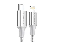 Кабель UGREEN US304-70524 1.5m Silver