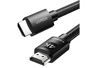 UGREEN 4K HDMI Cable Male to Male Braided 3m HD119 (Black) 40102