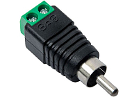 Разъем RCA Optimus штекер с клеммной колодкой_v.1 (В0000014081)