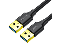 Кабель UGREEN US128-90576 USB-A 3.0 (M) to USB-A 3.0 (M), 3m, Black