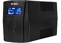 Источник бесперебойного питания Sven UPS Pro 650VA LCD 2xSchuko