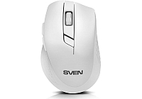 Мышь Sven RX-425W USB белый (SV-014469)