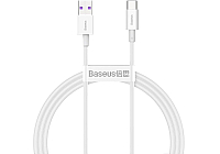 Кабель Baseus Superior Series Fast Charging Data Cable USB to Type-C 66W 1m White (CATYS-02)