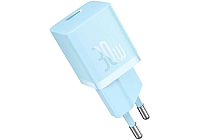 Сетевое зарядное устройство Baseus CCGN070603 GaN5 Fast Charger (mini) 1C 30W Blue