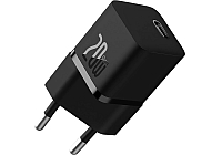 Сетевое зарядное устройство Baseus GaN5 Fast Charger(mini) 1C 20W EU Black (CCGN050101)