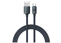 Baseus Crystal Shine Series Fast Charging Data Cable USB to Type-C 100W 2m Black (CAJY000501)