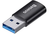 Переходник Baseus ZJJQ000101 Ingenuity Series Mini OTG Adaptor USB 3.1 (M) to Type-C (F) Black