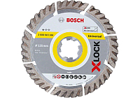 Алмазный диск Bosch Standart For Universal D125 22,23 1,6 10 мм X-LOCK 2.608.615.166