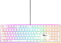 Клавиатура Royal Kludge RK918 White (USB, RGB, Brown switch)