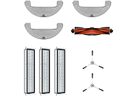 Компоненты Dreame D10s Plus Accessories Kit (RAK18)