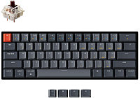 Клавиатура Keychron K12 Grey Gateron G pro Brown Switch (K12-B3-RU)