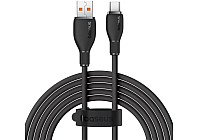 Кабель Baseus Pudding Series Fast Charging Cable USB to Type-C 100W 2m Cluster Black (P10355703111-01)