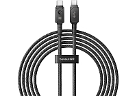 Кабель Baseus Unbreakable Series Fast Charging Data Cable Type-C to Type-C 100W 2m Cluster Black (P10355800111-01)
