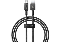 Кабель Baseus Unbreakable Series Fast Charging Data Cable USB to Type-C 100W 1m Cluster Black (P10355801111-00)