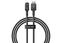 Кабель Baseus Unbreakable Series Fast Charging Data Cable USB to iP 2.4A 1m Cluster Black (P10355802111-00)