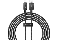 Кабель Baseus Unbreakable Series Fast Charging Data Cable USB to iP 2.4A 2m Cluster Black (P10355802111-01)