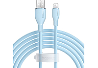 Кабель Baseus Pudding Series Fast Charging Cable USB to iP 2.4A 2m Galaxy Blue (P10355700311-01)