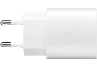 Сетевое зарядное устройство Samsung EP-TA800 с кабелем Type-C 1м белый (EP-TA800XWEGWW)