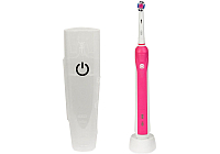 Электрическая зубная щетка Oral-B Pro 1 750 Pink mit Reiseetui (D16.513.1UX)