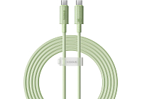 Кабель Baseus P10360202631-01 Habitat Series Fast Charging Cable Type-C to Type-C 100W 2m Natural Green