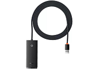 USB-хаб Baseus Lite Series Black (WKQX030101)