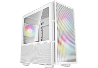 Корпус для компьютера DeepCool CH360 mATX без БП White (R-CH360-WHAPE3-G-1)