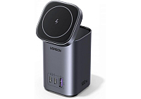 Зарядная станция UGREEN CD342-15076 GaN 100W Space Gray