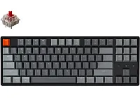 Клавиатура Keychron K8 Grey Gateron G pro Red Switch (K8-J1-RU)