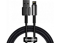 Кабель Baseus Tungsten Gold 1m Black (CALWJ-0)