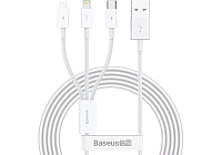 Кабель Baseus Superior 1.5m White (CAMLTYS-02)