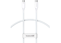 Кабель Baseus CB000064 Type-C/Type-C 1м Moon White (P10365200211-02)