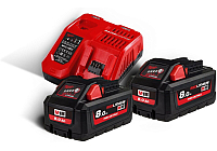 Аккумулятор с зарядным устройством для инструмента Milwaukee M18 HNRG-802 (4933471073)