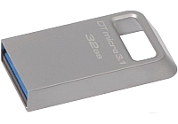 USB Flash-накопитель Kingston DataTraveler Micro 128Gb серебристый (DTMC3G2/128GB)