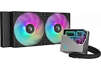 Система жидкостного охлаждения для процессора DeepCool LT240 ARGB черный (R-LT240-BKAMNC-G-1)