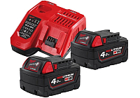 Аккумулятор с зарядным устройством для инструмента Milwaukee M18 NRG-402 (4933459215)