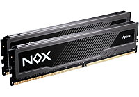 Оперативная память Apacer NOX White 16GB DDR4 3200MHz (AH4U16G32C28YMWAA-2)