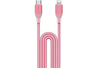 Кабель Momax 1-Link DL53P USB-C/Lightning 1.2м Pink