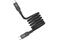 Кабель Momax Mag.Link DC35D USB-C/USB-C 1м Black