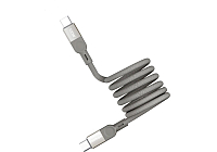 Кабель Momax Mag.Link DC36L USB-C/USB-C 2м Titanium