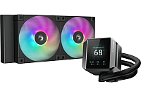 Система жидкостного охлаждения для процессора DeepCool Mystique 240 ARGB черный (R-LX550-BKADSNC-G-1)