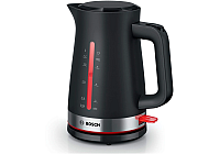 Электрочайник Bosch TWK4M223 черный