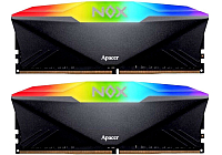 Оперативная память Apacer DDR4 DIMM 16GB Kit 2x8Gb 3600 MHz NOX RGB Aura2 (AH4U16G36C25YNBAA-2)