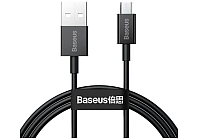 Кабель Baseus CAMYS-A01 USB to Micro 2A 2м Black