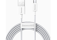 Кабель Baseus CAMYS-A02 USB to Micro USB 2A 2м White