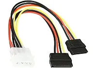 Кабель HAFF Molex to 2хSATА / HAFF Molex to 2хSATА