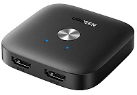Переключатель UGREEN HDMI Switcher 2 In 1 Out 4Kx2K@60HZ CM333 (80126)